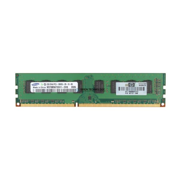 Оперативная память Samsung SAMSUNG 2GB (1*2GB) 2RX8 PC3-10600U DDR3-1333MHZ MEM KIT (576110-001)