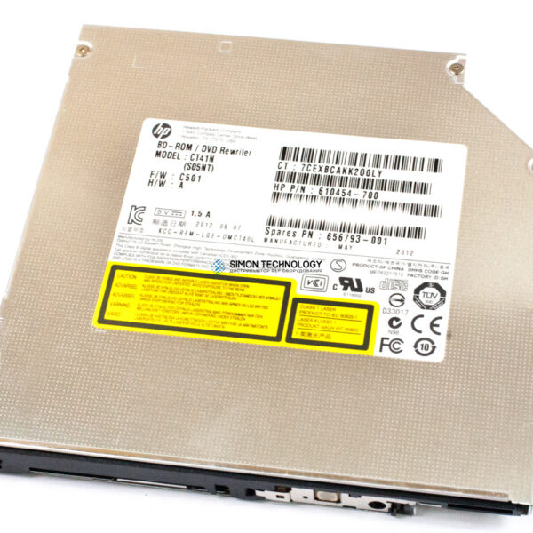 HP HPI DVD 6X BD-Combo NonLS ST BE No (610454-700)