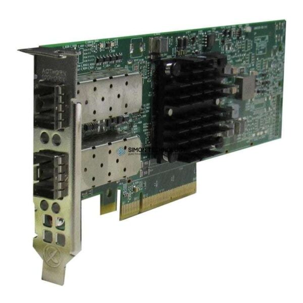 Контроллер Dell Dell Broadcom 57402 10G SFP+ DP LP (61J1X)