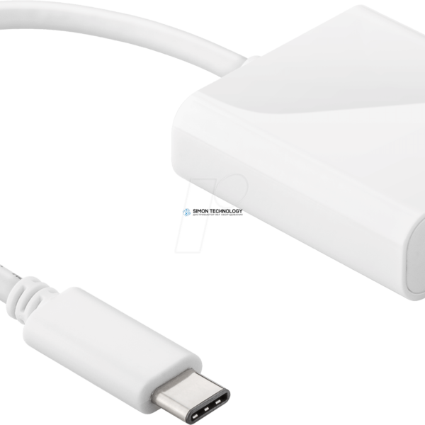 Адаптер Goobay Goobay USB-C - VGA Adapter. White. 0.2m - USB-C (66260)
