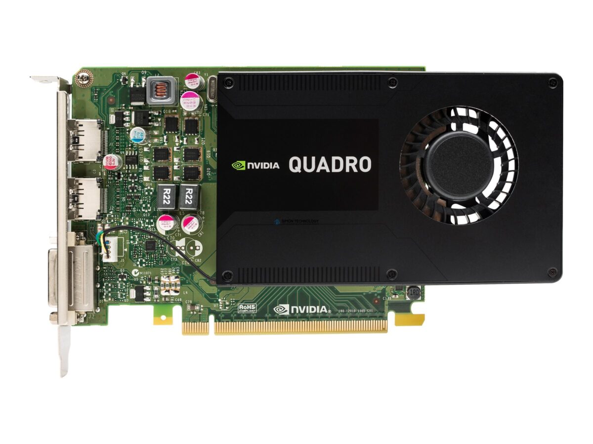 Видеокарта HPE HPE PCA nVIDIA Quadro K2000 2GB PCIe (766882-001)