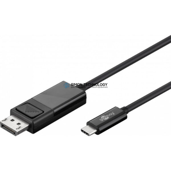 Адаптер Goobay Goobay USB-C to Displayport. M/M. Black. 1.2m (79295)
