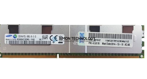 Оперативная память IBM ORTIAL 32GB (1*32GB) 4RX4 PC3L-10600L-9 DDR3-1333MHZ MEMORY KIT (90Y3107-OT)