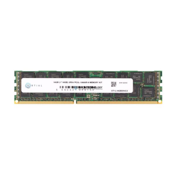 Оперативная память Ortial ORTIAL 16GB (1X16GB) 2RX4 PC3L-10600R-9 DDR3-1333MHZ MEMORY KIT (A5180170-OT)
