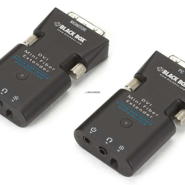 Black Box DVI & Stereo Fiber EXTEND Kit MultiMode (AC1037A-MM)