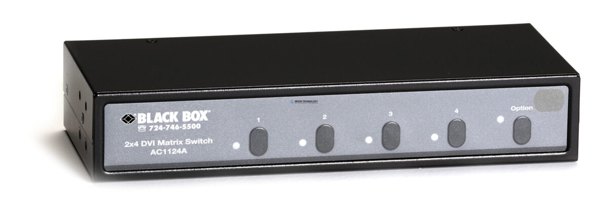 2 x 4 DVI Matrix Switch w/Audio - 2 to 4 (AC1124A)