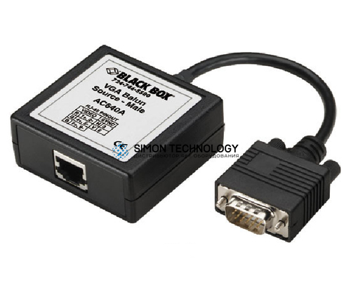 Адаптер Black Box VGA Balun - Source HD15 M (AC640A)