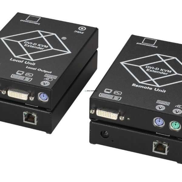 CATx KVM Extender - DVI-D USB HID audio serial (ACS4201A-R2)