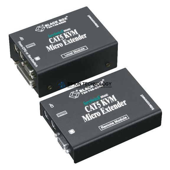 CATx Micro KVM Extender - VGA PS/2 (ACU3009A)