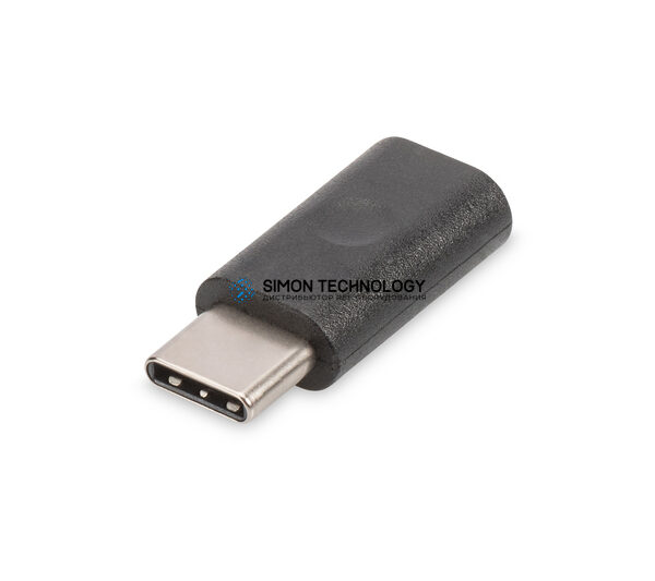 Адаптер Digitus Digitus USB Adapter Type-C to Micro B. Black (AK-300523-000-S)