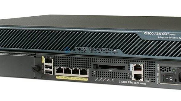 Cisco ASA 5520 Appliance w/ AIP-SSM-10, SW, HA, 4GE+1FE, 3DES/AES (ASA5520-AIP10-K9)