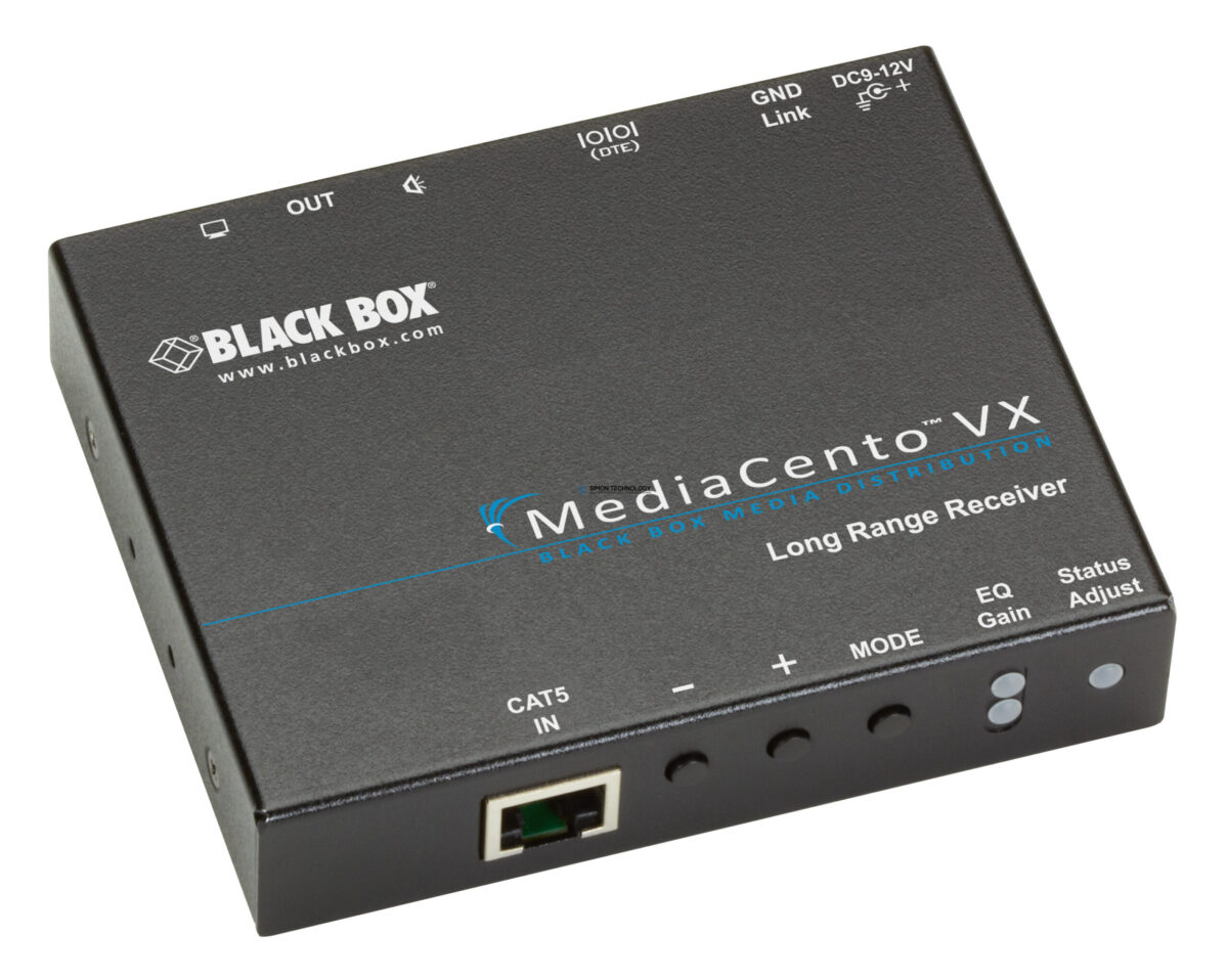 Black Box MediaCento VX - VGA audio RS232 300m Receiver (AVX-VGA-TP-LRX)