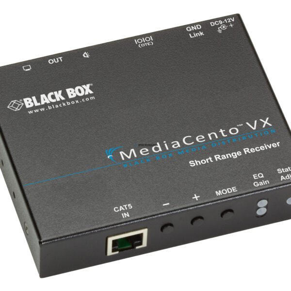 Black Box MediaCento VX - VGA audio RS232 150m Receiver (AVX-VGA-TP-SRX)