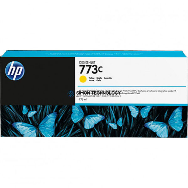 HP 773C - Tintenpatrone Original - Yellow - 775 ml (C1Q40A)