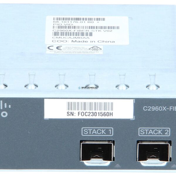 Модуль Cisco Cisco RF Catalyst 2960-X FlexStack-Extended Fiber (C2960X-FIBER-STK-RF)