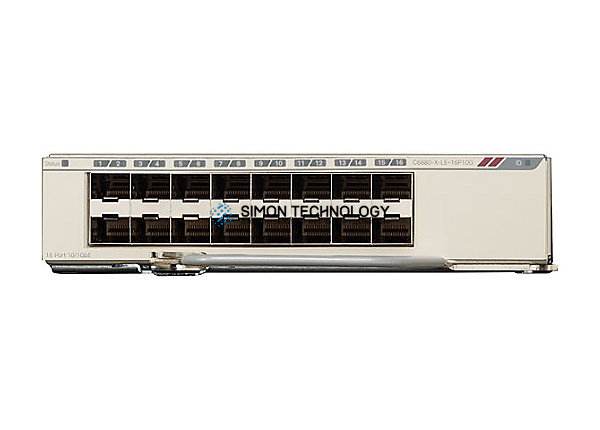 Cisco Cisco RF Cat6880-X Multi Rate PortCard (C6880-X-LE-16P10G-RF)