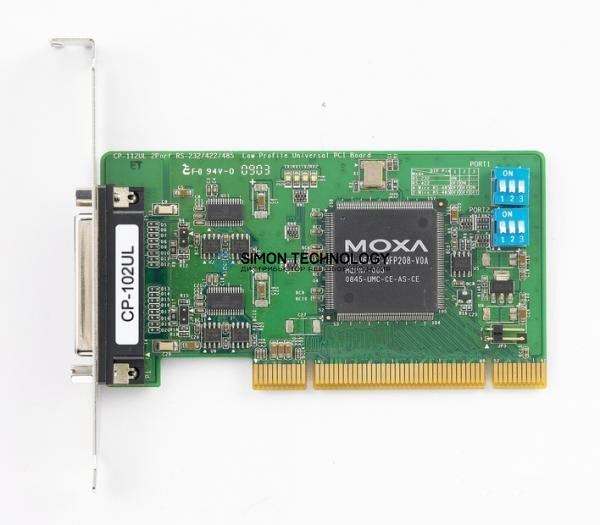 Контроллер MOXA Moxa 2 Port Pci Rs-232/422/485 (CP-112UL-DB9M)