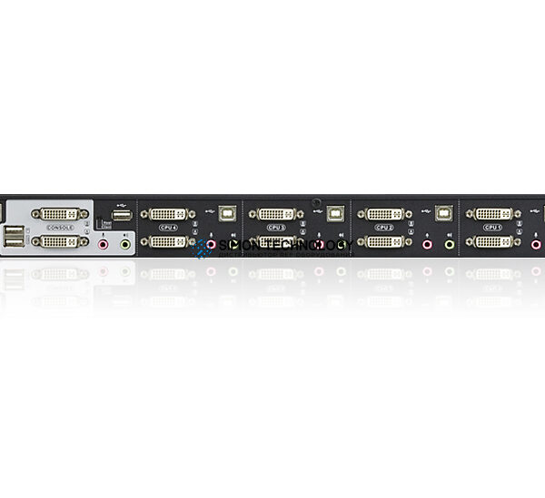 Aten 4-Port USB DVI Dual-View KVM Switch with (CS1644A-AT-G)