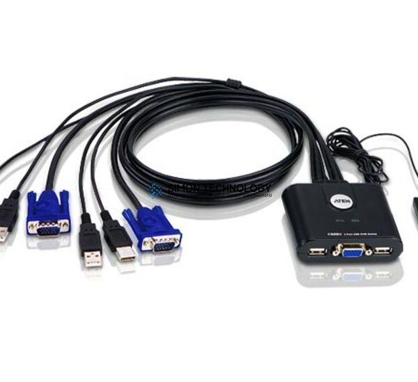Aten 2-Port USB VGA KVM Switch (CS22U-AT)
