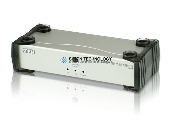Aten DVI-D Computer Sharing Device w/Audio (CS261-AT-G)