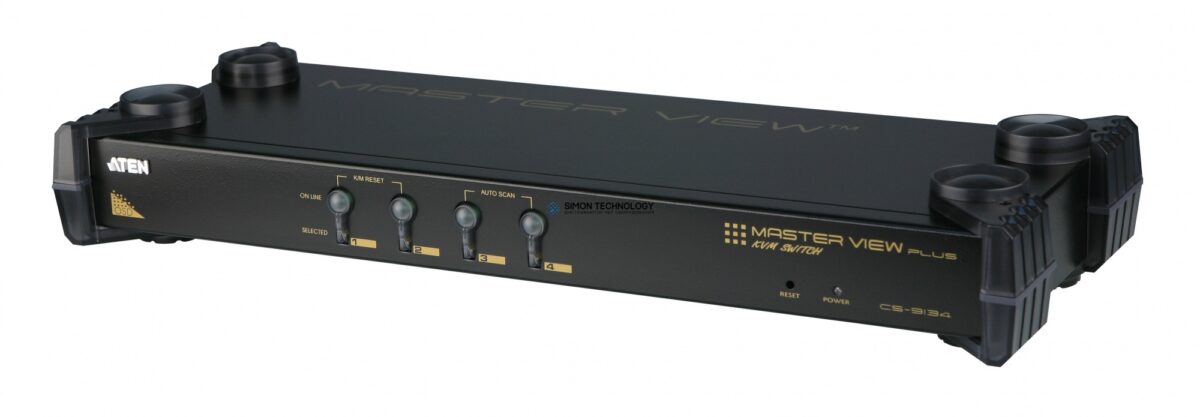 Aten 4-Port USB - PS/2 VGA KVM Switch (CS9134Q9-AT-G)