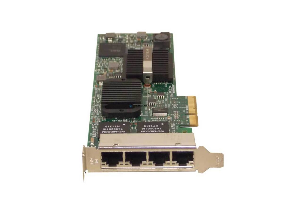 Сетевая карта Dell DELL INTEL PRO/1000 ET Q/PORT 1GB 1000BASE-T PCI-E LOW PROF BRKT (CWKPJ-LP)