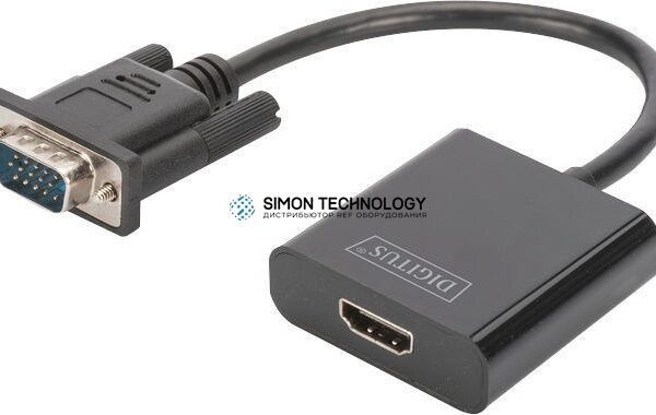 Адаптер Digitus Digitus VGA - HDMI Converter (DA-70473)