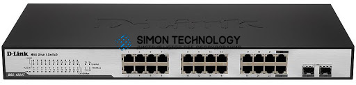 D-Link D-Link Switch 1224 Series 24x 1GbE 2x SFP 1GbE - (DGS-1224T)