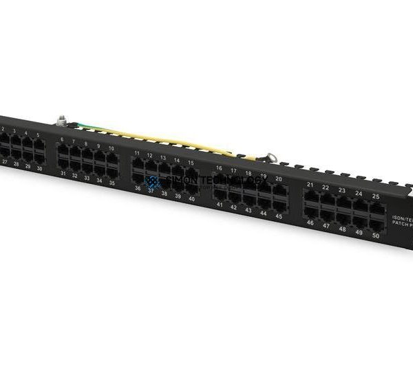 Digitus Cat3 ISDN PatchPanel. Unshielded 50-port RJ45. 8 (DN-91350-1)