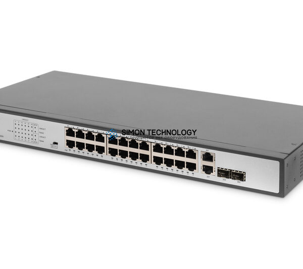 Digitus Digitus 24-port Fast Ethernet PoE Switch + 2G (DN-95343)