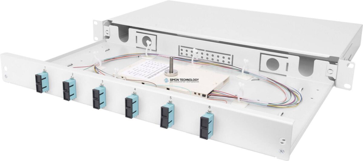 Digitus Fiber Optic Sliding Splice Box. 1U. Equipped 6x SC (DN-96320/3)