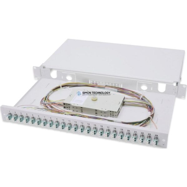Digitus Fiber Optic Sliding Splice Box. 1U. Equipped 24x L (DN-96332-4)