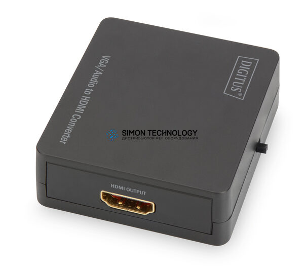 Адаптер Digitus Video Converter VGA/Audio to HDMI Video resolution (DS-40131)