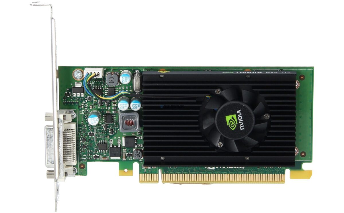 Видеокарта HP NVIDIA NVS 315 - Grafikkarte - PCI 1.024 MB DDR3 - NVS 315 DMS-59 (E1U66AT)
