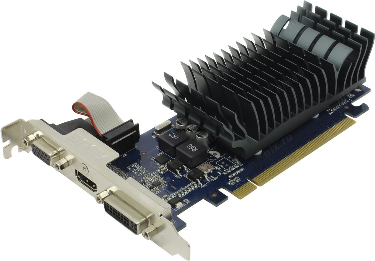 Видеокарта Asus ASUS GEFORCE 210 1GB 64-BIT DDR3 PCI EXPRESS 2.0 GRAPHICS CARD (EN210-SILENT)