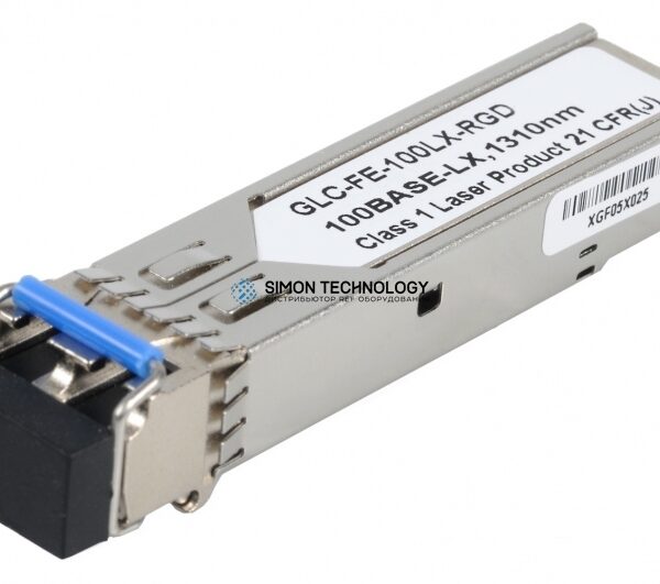 Трансивер SFP Cisco Cisco RF 100Mbps Single Mode Rugged SFP (GLC-FE-100LX-RGD-RF)