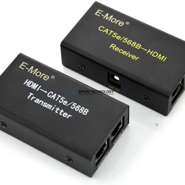 Адаптер 3RD PARTY HDMI TO CAT5E/568B TRANSMITTER HDMI IN TO 2X CAT5E PORTS OUT (HDMI-CAT5E/568B)