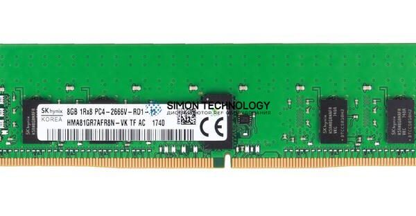 Оперативная память Hynix HYNIX 8GB (1*8GB) 1RX8 PC4-21300V-R DDR4-2666MHZ RDIMM (HMA81GR7AFR8N-VK)