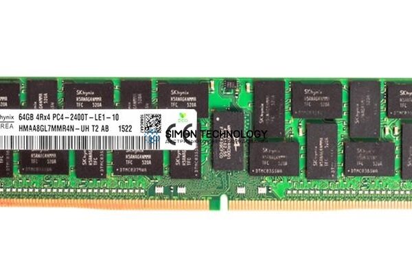 Оперативная память Hynix ORTIAL 64GB (1*64GB) 4DRX4 PC4-19200T-L DDR4-2400MHZ LRDIMM (HMAA8GL7MMR4N-UH-OT)
