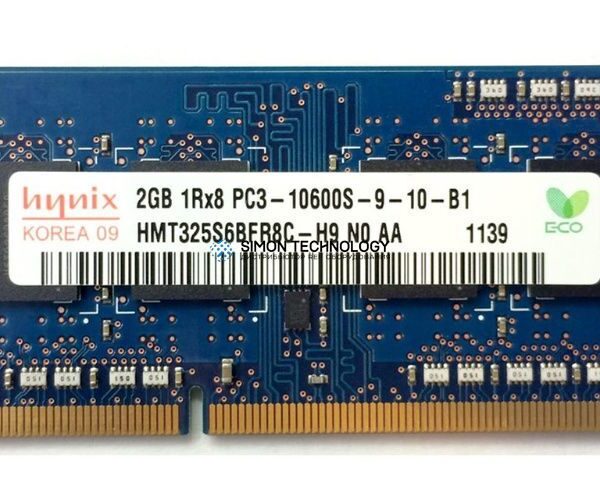 Оперативная память Hynix HYNIX 2GB 1RX8 PC3-10600S LAPTOP SODIMM (HMT325S6BFR8C-H9)