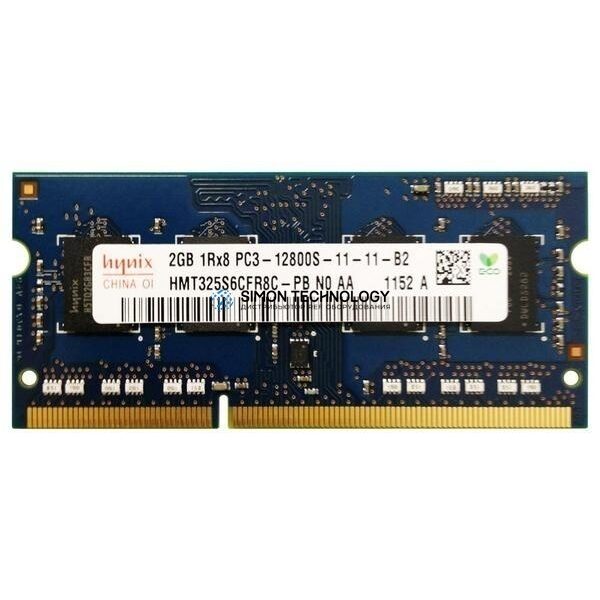 Оперативная память Hynix HYNIX 2GB 1RX8 PC3-12800 DDR3-1600MHZ SODIMM (HMT325S6CFR8C-PB)
