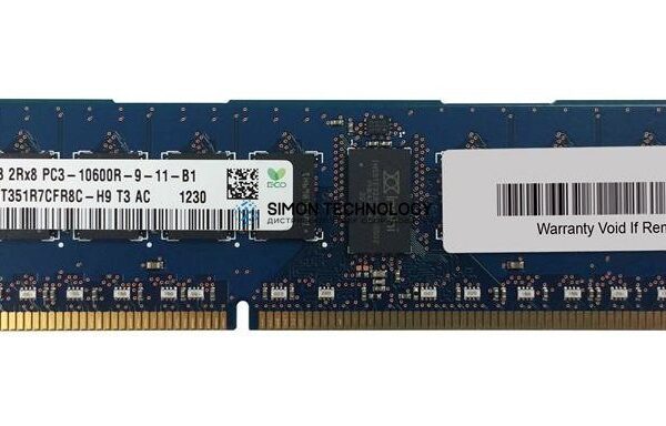 Оперативная память Hynix HYNIX 4GB (1*4GB) 2RX8 PC3-10600R DDR3-1333MHZ MEMORY (HMT351R7CFR8C-H9)