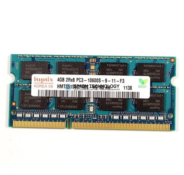 Оперативная память Hynix HYNIX 4GB 2RX8 PC3-10600S SODIMM LAPTOP MEMORY (HMT351S6CFR8C-H9)