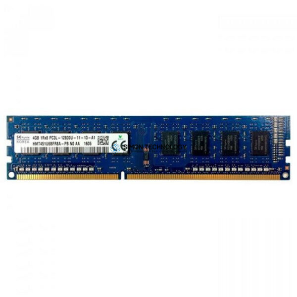 Оперативная память Hynix HYNIX 4GB (1*4GB) 1RX8 PC3-12800U DDR3L-1600MHZ 1.35V UDIMM (HMT451U6BFR8A-PB)
