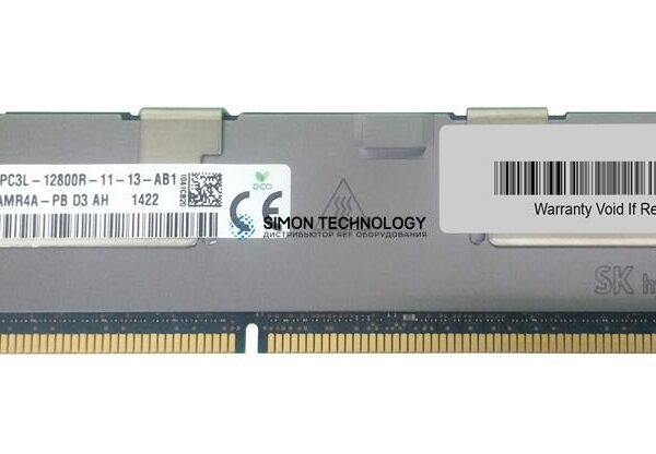 Оперативная память Hynix HYNIX 32GB (1*32GB) 4RX4 PC3L-10600R DDR3-1333MHZ RDIMM (HMT84GR7AMR4A-PB)