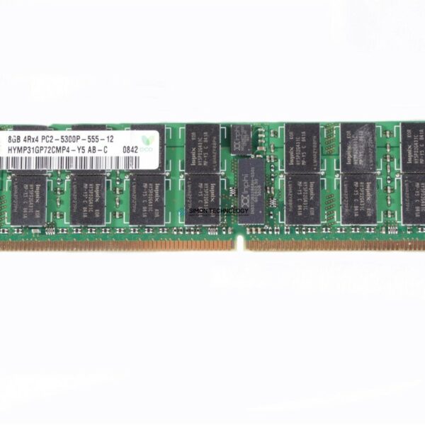 Оперативная память Hynix HYNIX 8GB (1X8GB) 4RX4 PC2-5300P DDR2-667MHZ MEMORY DIMM (HYMP31GP72CMP4-Y5)