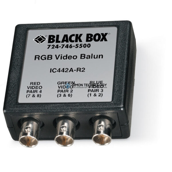Адаптер Black Box RGB Balun - Video Only (IC442A-R3)