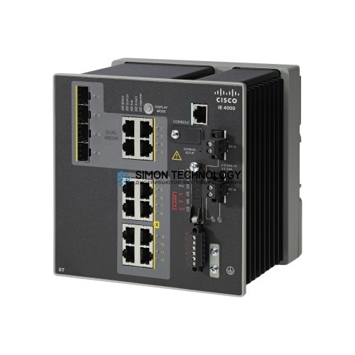 Cisco Cisco RF IE4000 8xRJ45 10/100M.4 x1G Combo . (IE-4000-8T4G-E-RF)