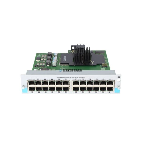 Модуль HP HPE 24-port 10/100-TX vl Module (J8765-61201)