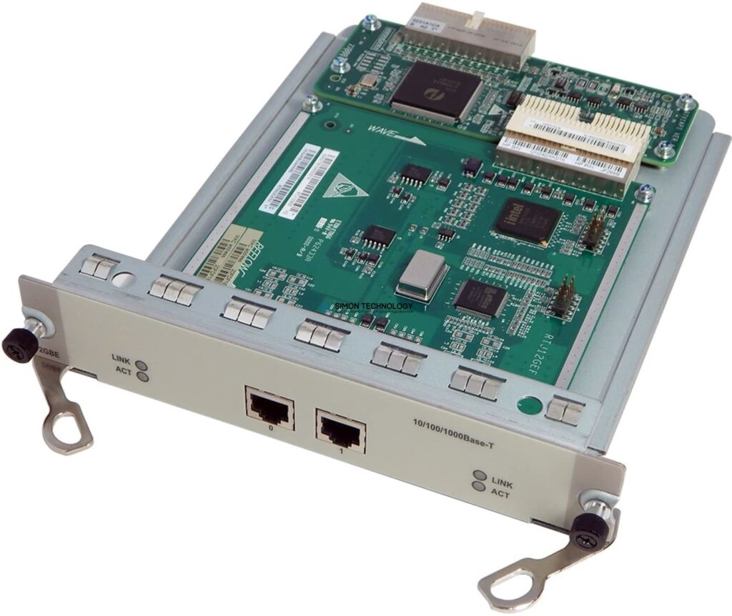 Модуль HP HPE 2-port Gig-T RJ45 FIC A-MSR Module (JF269-61201)